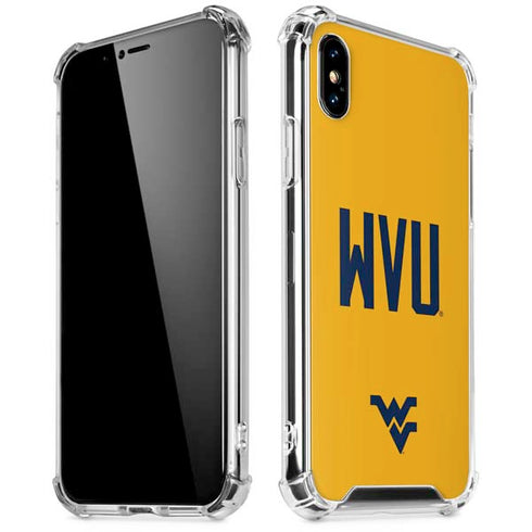West Virginia University WVU iPhone XS Max Clear Case