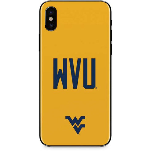 West Virginia University WVU iPhone XS Max Skin
