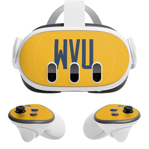 West Virginia University WVU Meta Quest 3 Skin