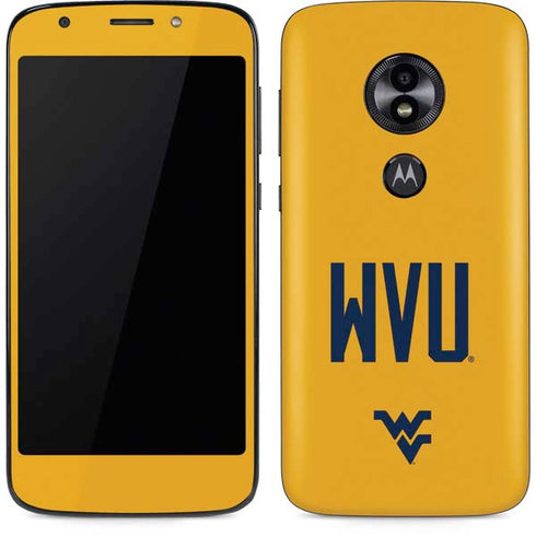 West Virginia University WVU Moto E5 Play Skin