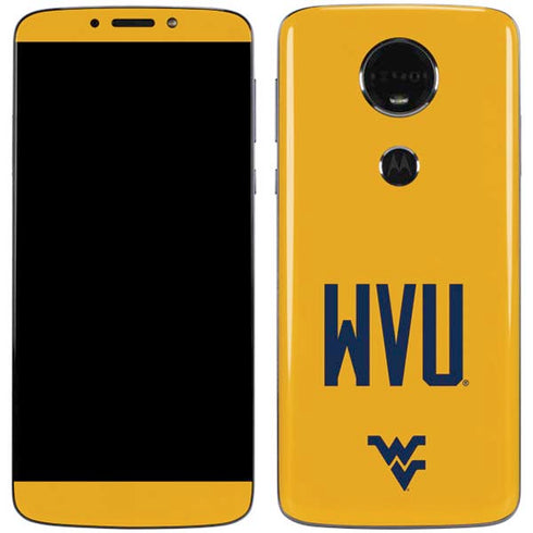 West Virginia University WVU Moto E5 Plus Skin