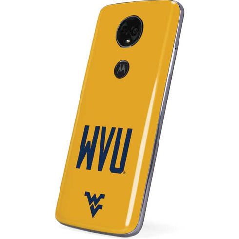 West Virginia University WVU Moto E5 Plus Skin