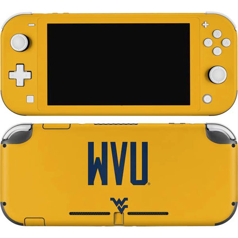 West Virginia University WVU Nintendo Switch Lite Skin