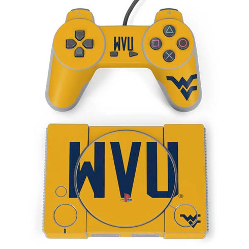 West Virginia University WVU PlayStation Classic Bundle Skin