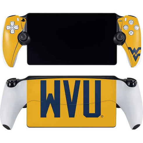 West Virginia University WVU PlayStation Portal Remote Player Skin