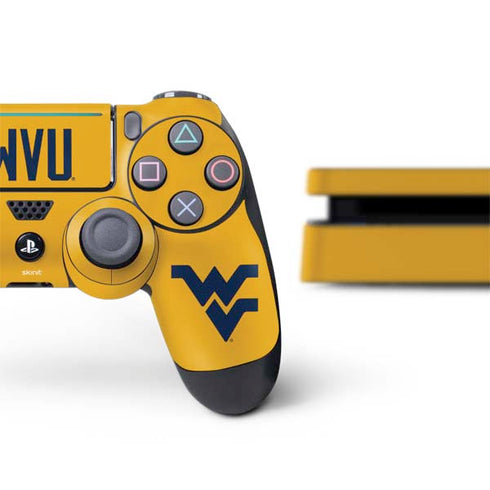 West Virginia University WVU PS4 Slim Bundle Skin