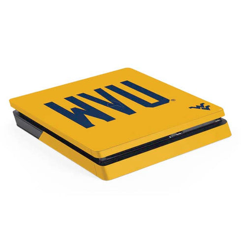West Virginia University WVU PS4 Slim Skin
