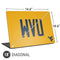 West Virginia University WVU Universal Laptop 18in (14.6 x 10.6in) Skin