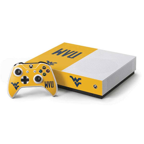 West Virginia University WVU Xbox One S All-Digital Edition Bundle Skin