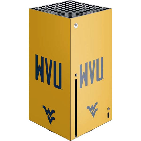 West Virginia University WVU Xbox Series X Console Skin