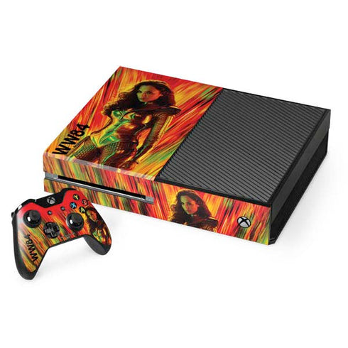 Wonder Woman 1984 (2020) WW84 Xbox One Console and Controller Bundle Skin