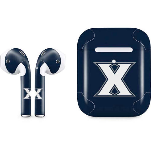 Xavier University Logo Apple AirPods 2 Skin