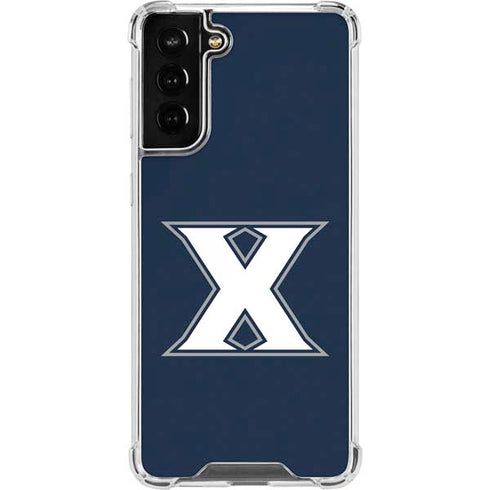 Xavier University Logo Galaxy S22 Plus Clear Case