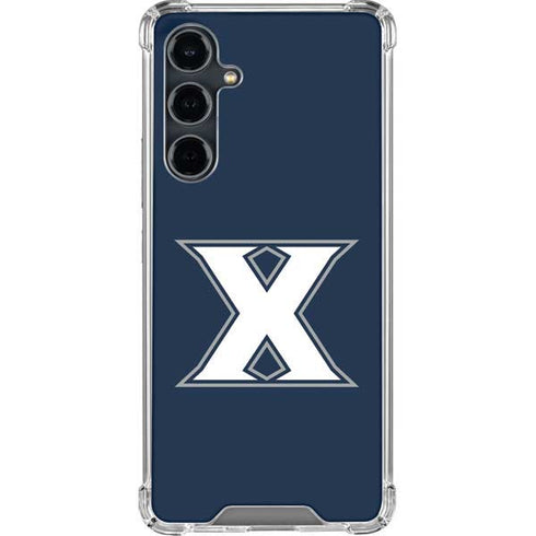 Xavier University Logo Galaxy S23 FE Clear Case