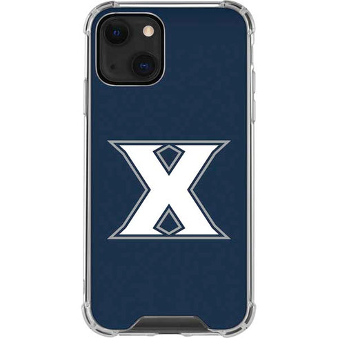 Xavier University Logo iPhone 13 Mini Clear Case