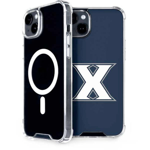 Xavier University Logo iPhone 15 Plus MagSafe Case