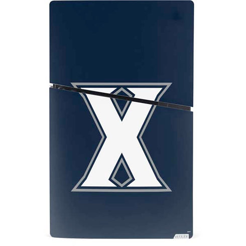 Xavier University Logo PS5 Slim Digital Edition Console Skin