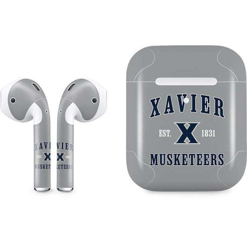 Xavier University Musketeers Est 1831 Apple AirPods 2 Skin