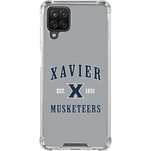 Xavier University Musketeers Est 1831 Galaxy A12 Clear Case