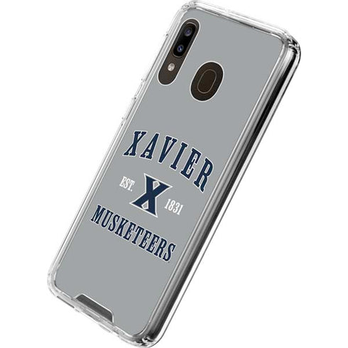 Xavier University Musketeers Est 1831 Galaxy A30 Clear Case
