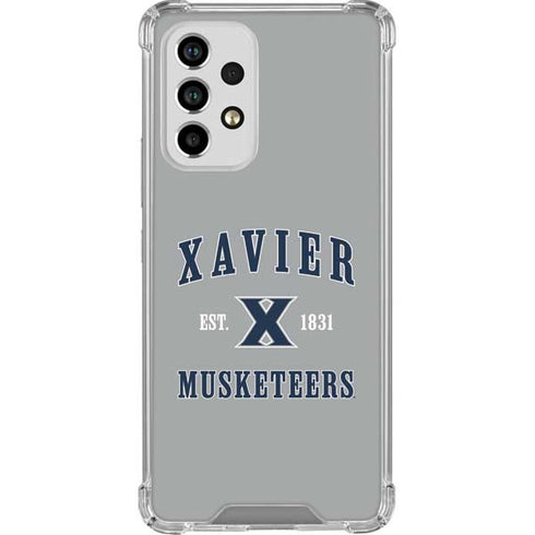 Xavier University Musketeers Est 1831 Galaxy A33 5G Clear Case