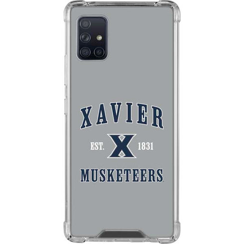 Xavier University Musketeers Est 1831 Galaxy A51 5G Clear Case