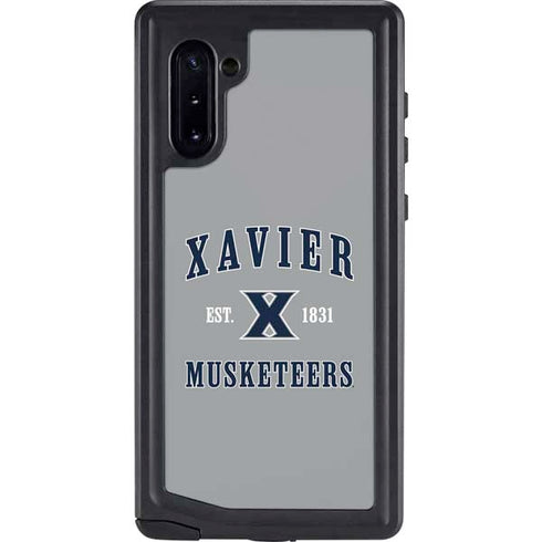 Xavier University Musketeers Est 1831 Galaxy Note 10 Waterproof Case