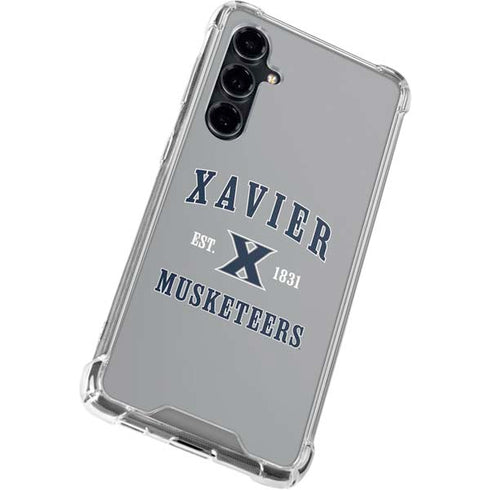 Xavier University Musketeers Est 1831 Galaxy S23 FE Clear Case