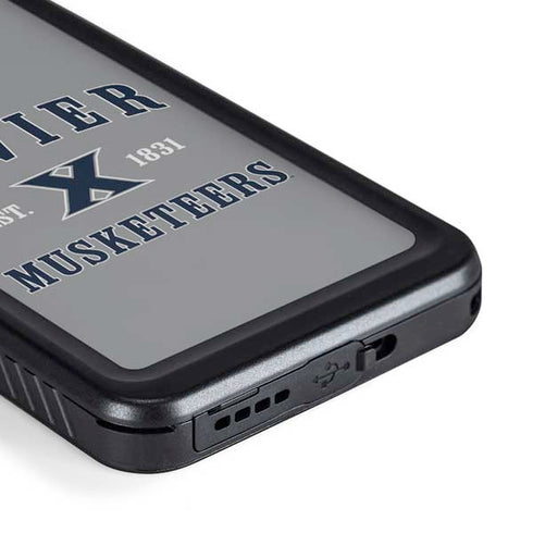 Xavier University Musketeers Est 1831 Galaxy S23 Plus Waterproof Case