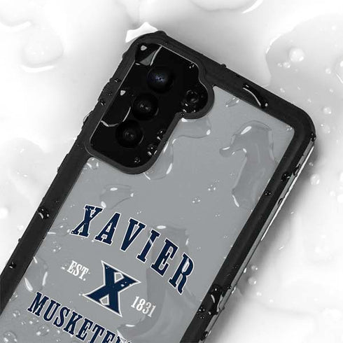 Xavier University Musketeers Est 1831 Galaxy S23 Plus Waterproof Case