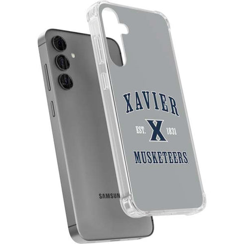 Xavier University Musketeers Est 1831 Galaxy S24 Plus Clear Case
