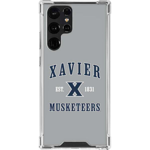 Xavier University Musketeers Est 1831 Galaxy S24 Ultra Clear Case