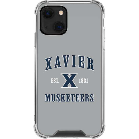 Xavier University Musketeers Est 1831 iPhone 13 Clear Case
