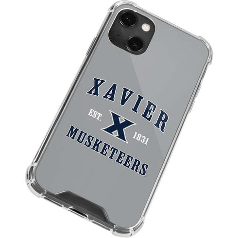 Xavier University Musketeers Est 1831 iPhone 15 Plus Clear Case