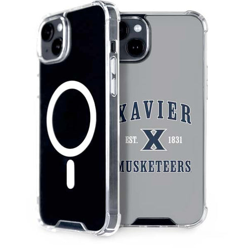 Xavier University Musketeers Est 1831 iPhone 15 Plus MagSafe Case