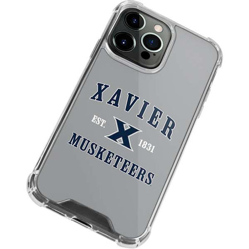 Xavier University Musketeers Est 1831 iPhone 15 Pro Max Clear Case