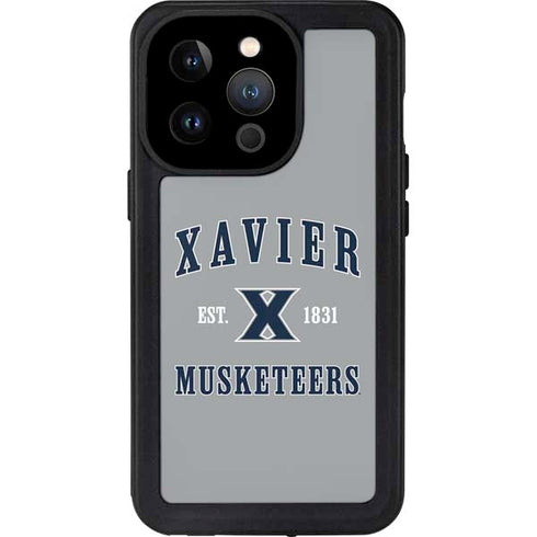 Xavier University Musketeers Est 1831 iPhone 14 Pro Waterproof Case