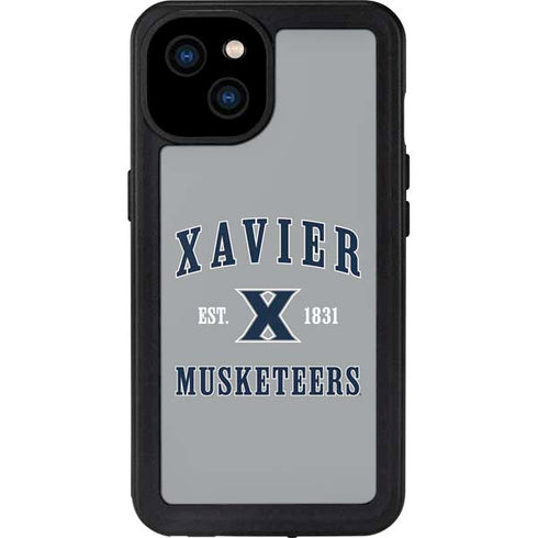 Xavier University Musketeers Est 1831 iPhone 15 Plus Waterproof Case