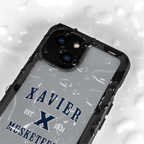 Xavier University Musketeers Est 1831 iPhone 15 Plus Waterproof Case