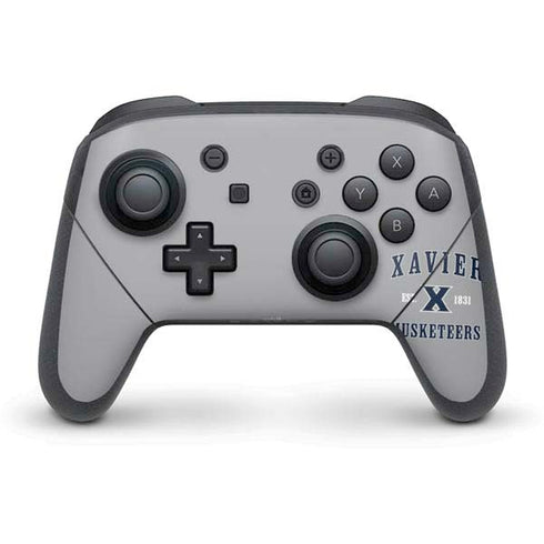 Xavier University Musketeers Est 1831 Nintendo Switch Pro Controller Skin