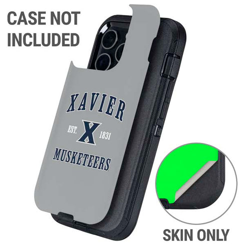 Xavier University Musketeers Est 1831 Otterbox Defender iPhone Skin