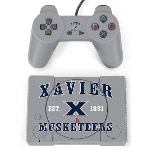 Xavier University Musketeers Est 1831 PlayStation Classic Bundle Skin