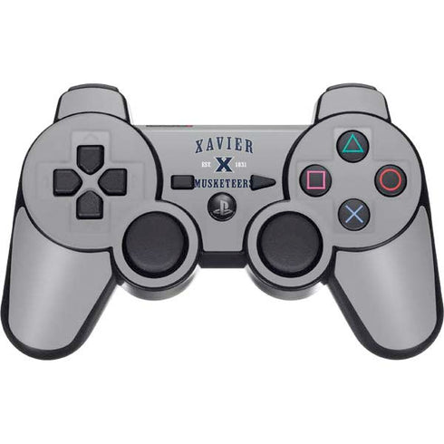 Xavier University Musketeers Est 1831 PS3 Dual Shock wireless controller Skin