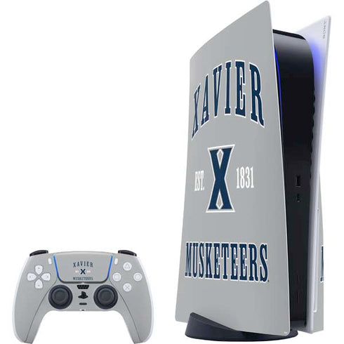Xavier University Musketeers Est 1831 PS5 Bundle Skin