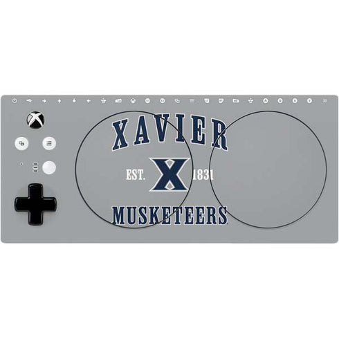 Xavier University Musketeers Est 1831 Xbox Adaptive Controller Skin