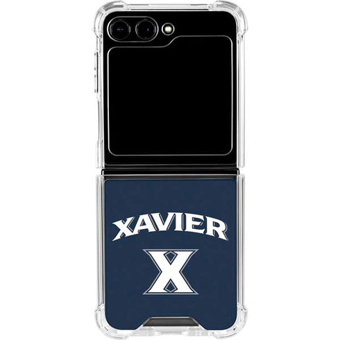 Xavier University Xavier University Galaxy Z Flip5 5G Clear Case