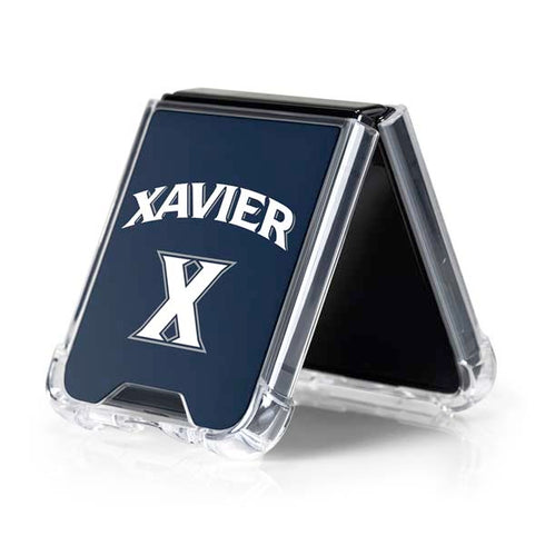 Xavier University Xavier University Galaxy Z Flip5 5G Clear Case
