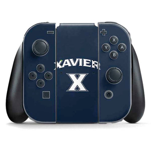 Xavier University Nintendo Switch (2017-2021) Joy-Con Controller Skin