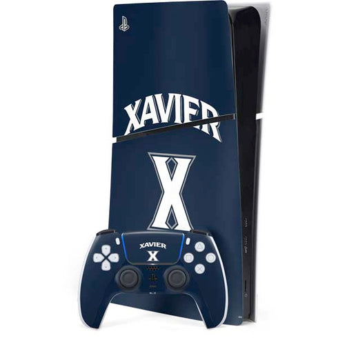 Xavier University Xavier University PS5 Slim Digital Edition Bundle Skin