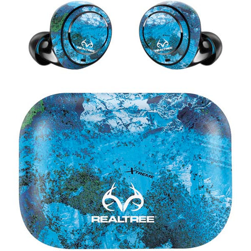 RealTree Xtreme Blue Camo Amazon Echo Buds Skin